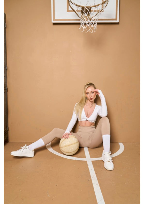 Zya Crop - White